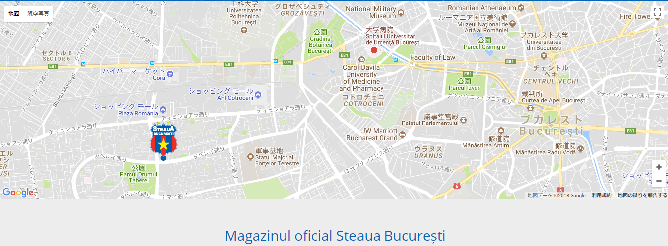 応援グッズ仕入れの旅 ステアウア ブカレスト Fcsb ゆっちょの日記ーfromル マニアー